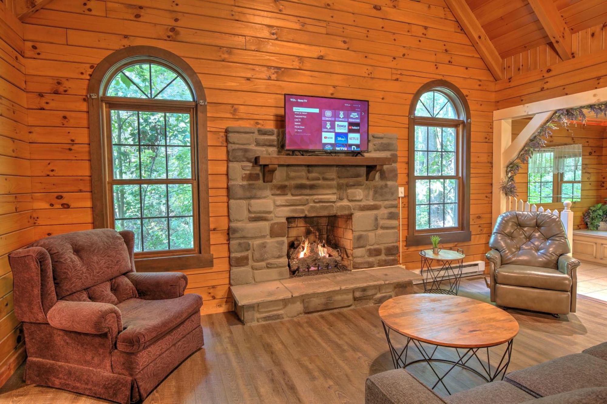 Wild Rose Cabin By Amish Country Lodging Милърсбърг Екстериор снимка
